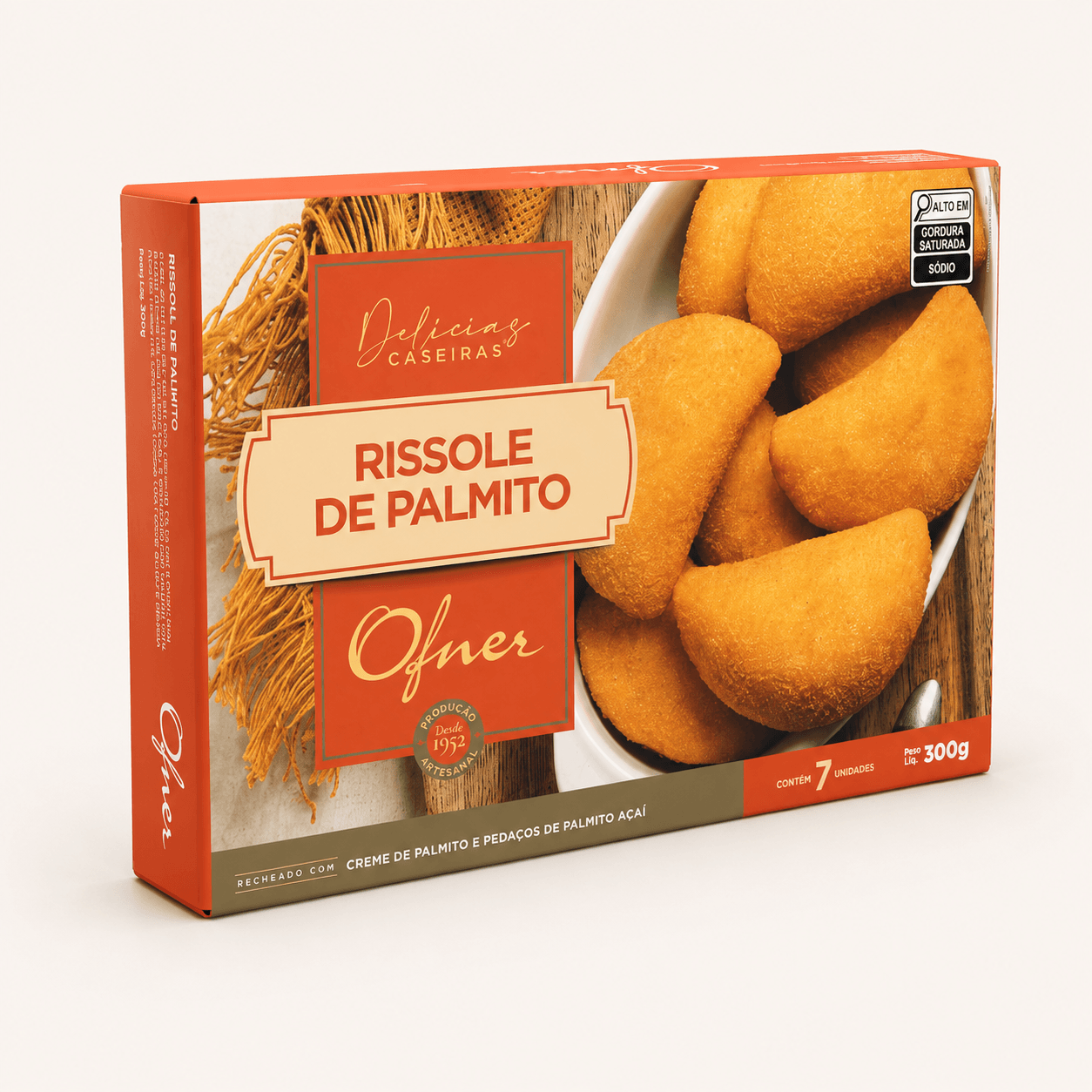 RISSOLES DE PALMITO 300G